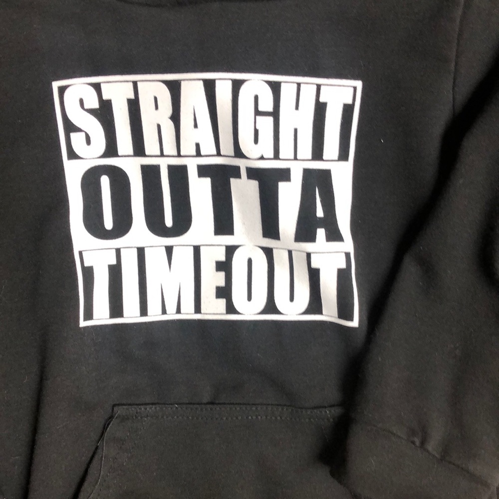 Straight outta time out toddler shirt